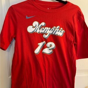 Youth Nike Red Memphis Morant Graphic T-Shirt
